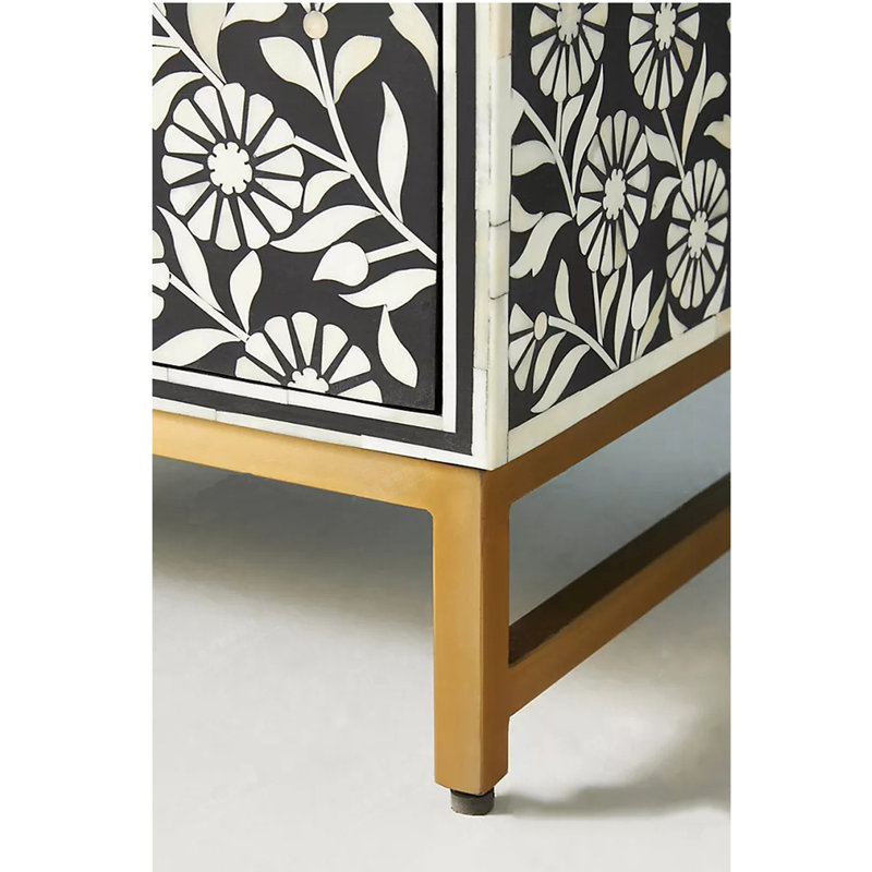 Simple Retro Accent Cabinet Accent Chest