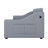 Twin Size Upholstered Daybed With Storage Armrests And USB Port-1150283797