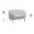 Shurtz Velvet Barrel Chair-985618152