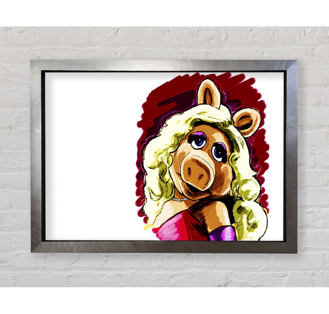 Die Muppets Miss Piggy - Einzelner Bilderrahmen Kunstdrucke