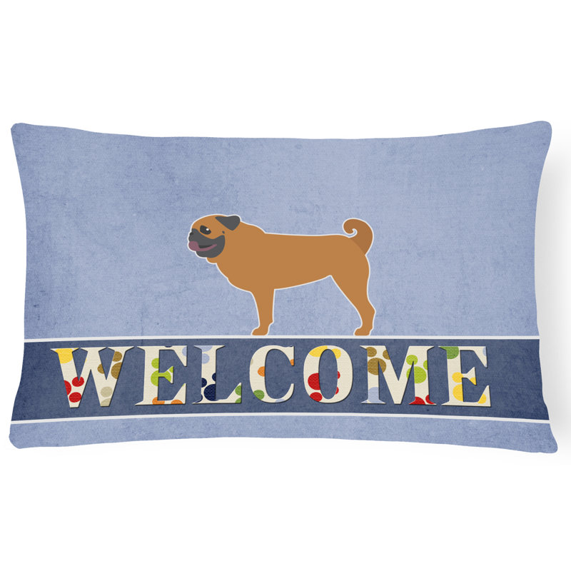  Coussin Pug Welcome