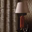 Blackout Velvet Curtains Window Treatments Gold Foil Printed 1 Pair Brown 117 x 229 cm