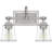 Nicholas 2-Light Brushed Nickel Vanity Light-264311798