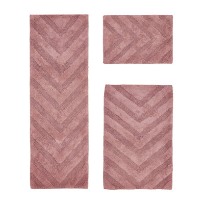 Ensemble de tapis pour salle de bain 3 pièces Branston Premium 100% coton 1990 GSM