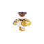 Mariinsky Handcrafted Porcelain China Table Vase