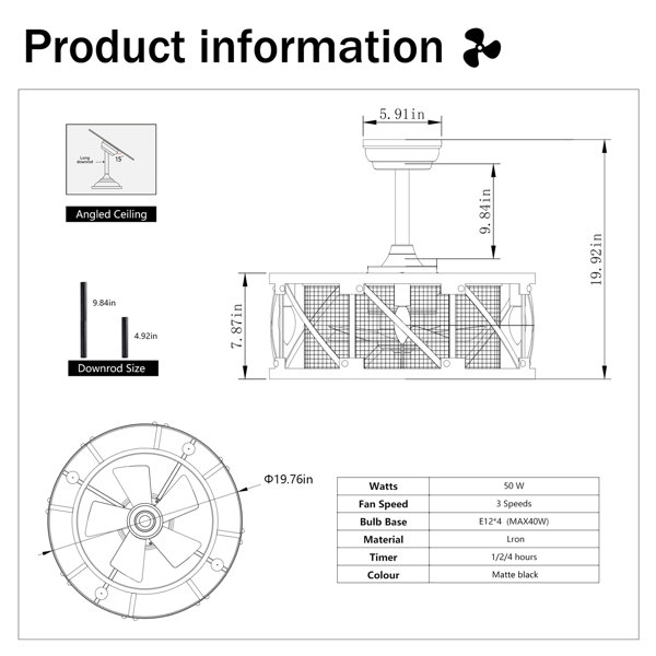 Dimensions du produit