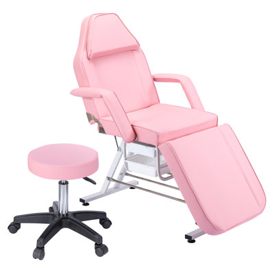 Fauteuil inclinable et réglable en cuir Vegan