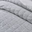 100% Cotton Puckered 3 Pc Reversible Comforter Set with Shams-95063026-95063027
