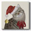 Joli chat avec un chapeau de Noël-1566161812