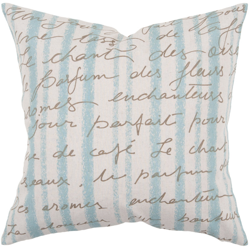  Coussin Langage de l'amour, H 20 po x l 22 po, Duvet