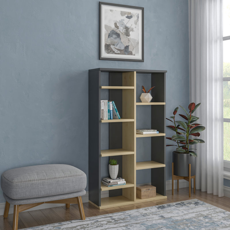 Gjylferije Bookcase, Oak/Anthracite