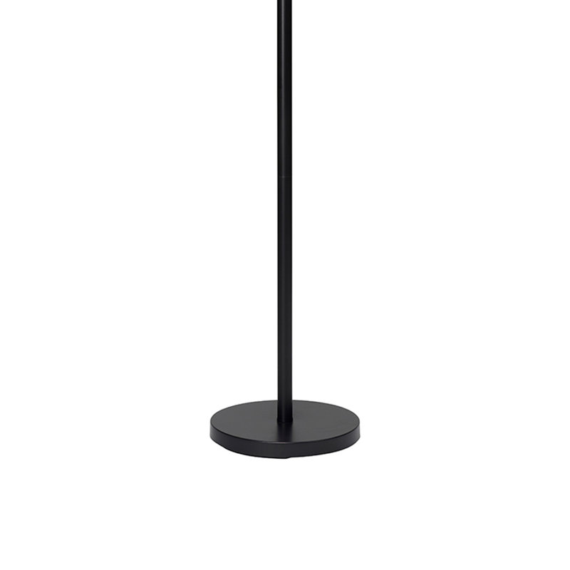 Lampe sur pied 64 "Sarahanne, Noir