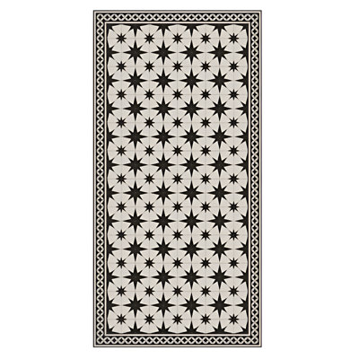 Tapis de cuisine noir NightSky