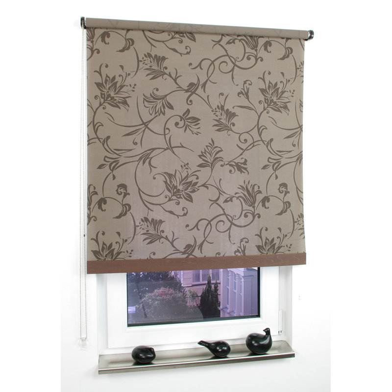 Blackout Solar Shade, Dark Brown, 100cm W x 180cm L