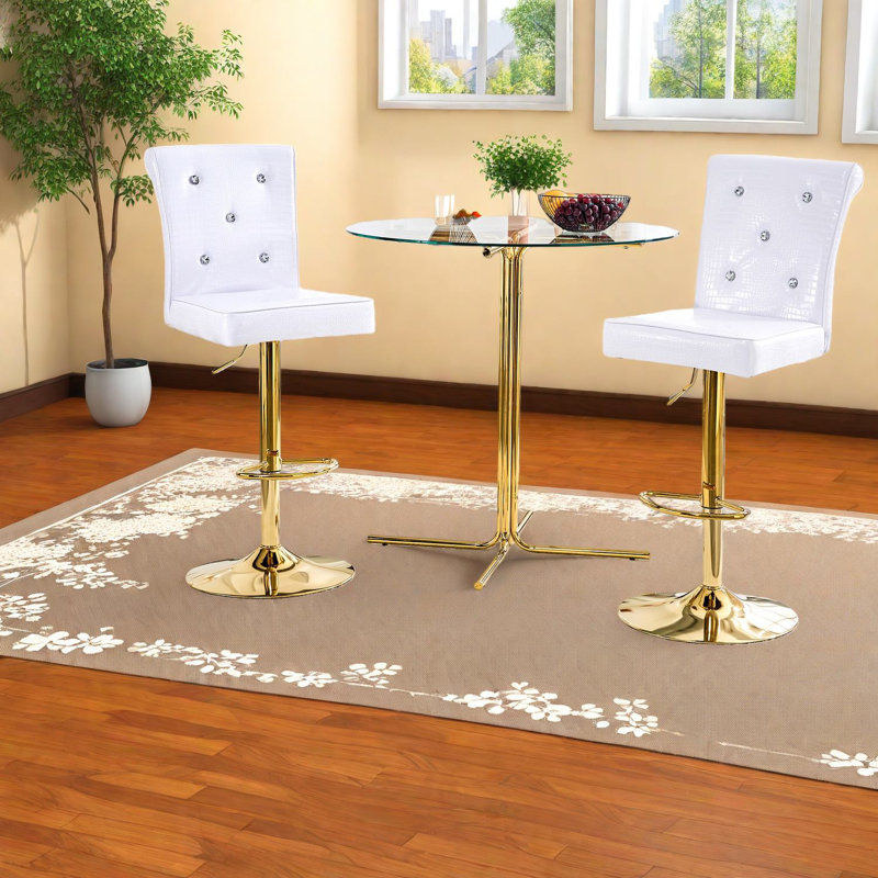 Dining Table Sets(must Include Both Table And Chair), Glass Modern Bistro