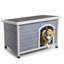 Niche pour chien d'extérieur moyenne en bois-1728221896-1728221902