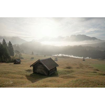 The Hut at Sunrise by Martin Podt