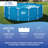 Laguna Round Metal Frame Swimming Pool Package-86793677