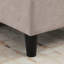Chaise d'appoint rembourrée simple 35 po avec accoudoirs et pieds de repose-pieds mobiles Brannen-759848133