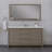 Feike 60'' Single Bathroom Vanity with Solid Surface Top-1118931190