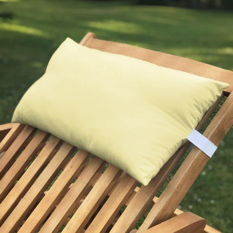 Sunlounger Back Cushion, Yellow, 1-pack