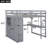 Jamyrah Kids Full Loft Bed with Drawers-552778750