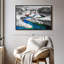 Impression sur toile Grand Canyon River Pop-100689761