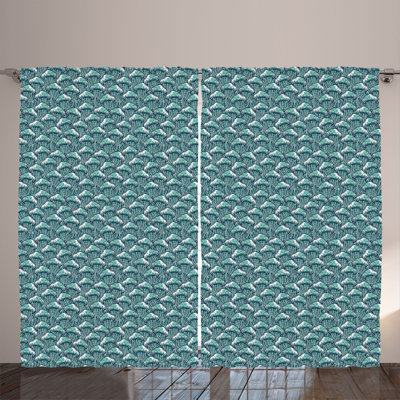 Semi Sheer Curtain Pair