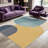Mid-Century Modern carpet-easy to clean, machine-washable, soft and comfortable; suitable for door mats, kitchens, living rooms, bedrooms, corridors, and laundry areas. Easy to clean, durable carpet for home decoration.-1550227600