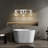3-Light Brushed Nickel Vanity Light with 3 Color Modes  with Clear Glass Shade-69159336-128452529