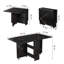 Mccorkle Foldable Kitchen Table Drop Leaf Dining Table-55837139