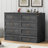 Drawer Murphy Bed Cabinet With Outlets-892876967-892215881