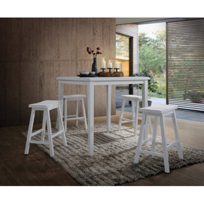 Gaucho 5-Piece Counter Height Table Set - Stylish Dining For Any Space