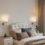 Appliques murales rétro 1 lumière pour chambre à coucher