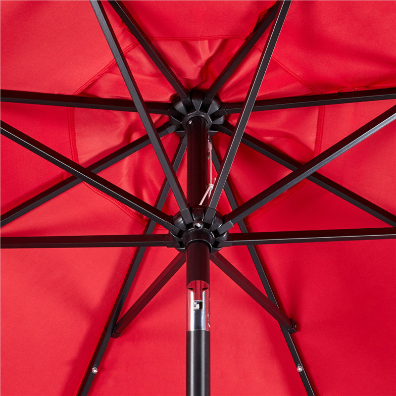 Parasol de marché Bucci, Rouge