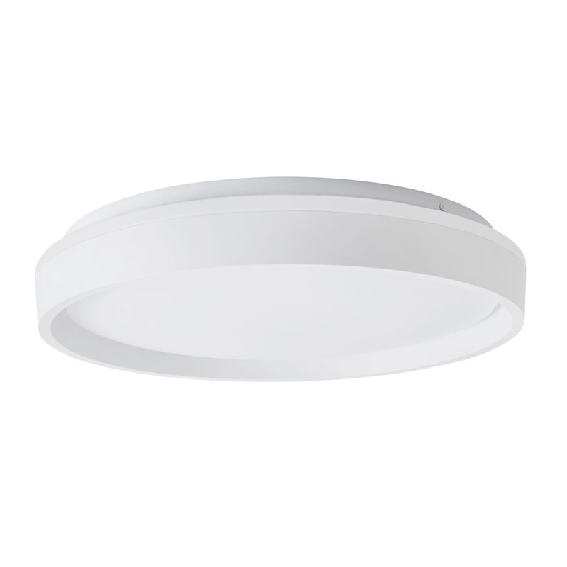 Plafonnier encastré à DEL à intensité variable 15 po Beanie, 16 po, Blanc