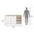 Kitchen Island, Three Open Shelves, Two Cabinets-973836121-973836123