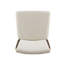 Tabouret de comptoir rembourré en fer Blondell-692600152