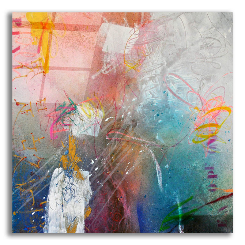 Sur impression plastique / acrylique, H 12 po x l 12 po x P 0,13 po
