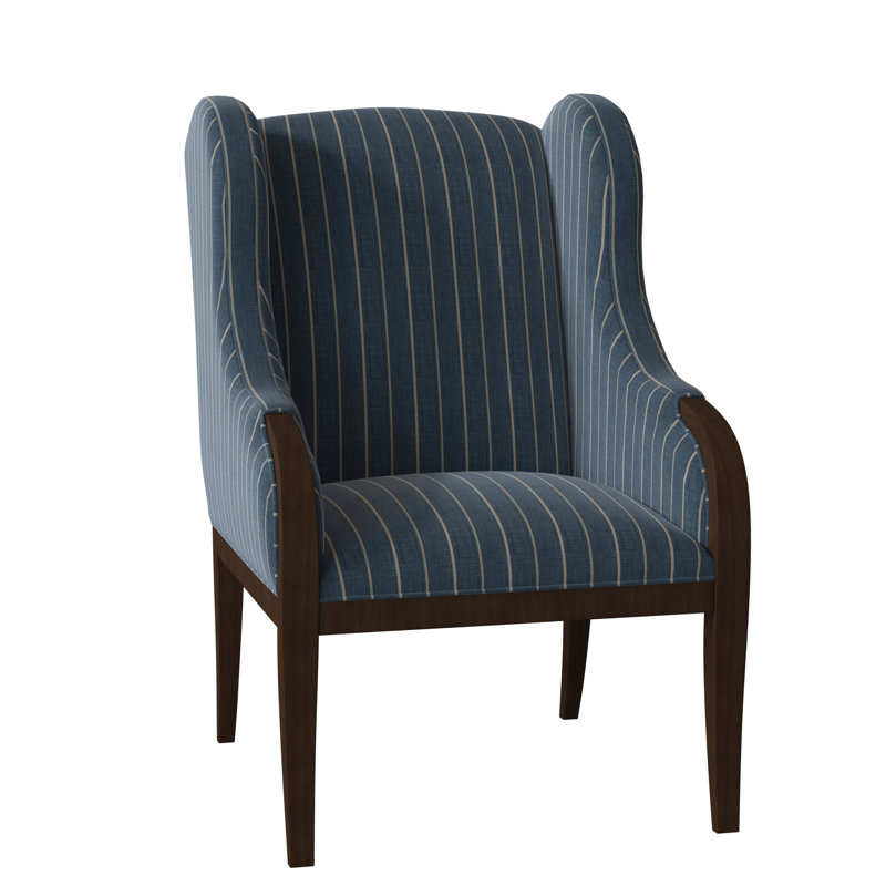 Hawthorne Wingback Chair, Avery Gray, Café