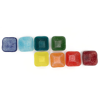 Turgla Home 1.5 Oz. Glass Square Mini Ramekins