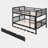 Full Over Full Bunk Bed With Trundle-442876077