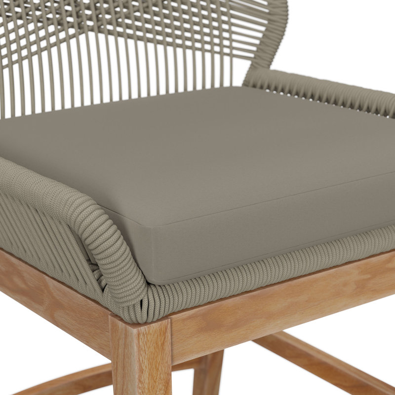 Tabouret de bar Wellspring, Gris clair