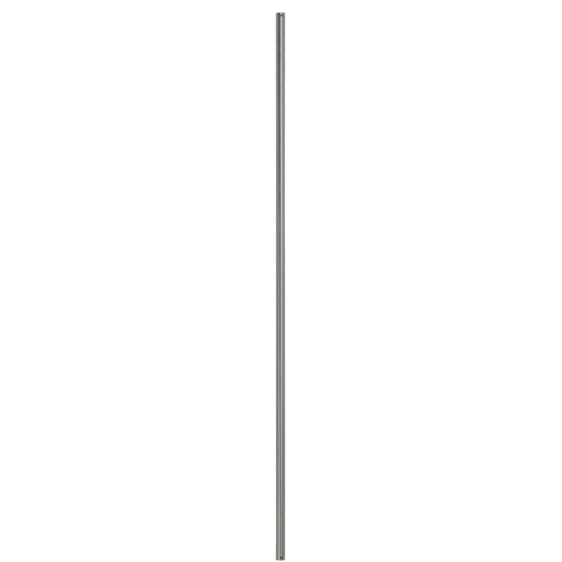 Tige de ventilateur de plafond, H 12 po x l 0,5 po x P 0,5 po, Nickel brossé
