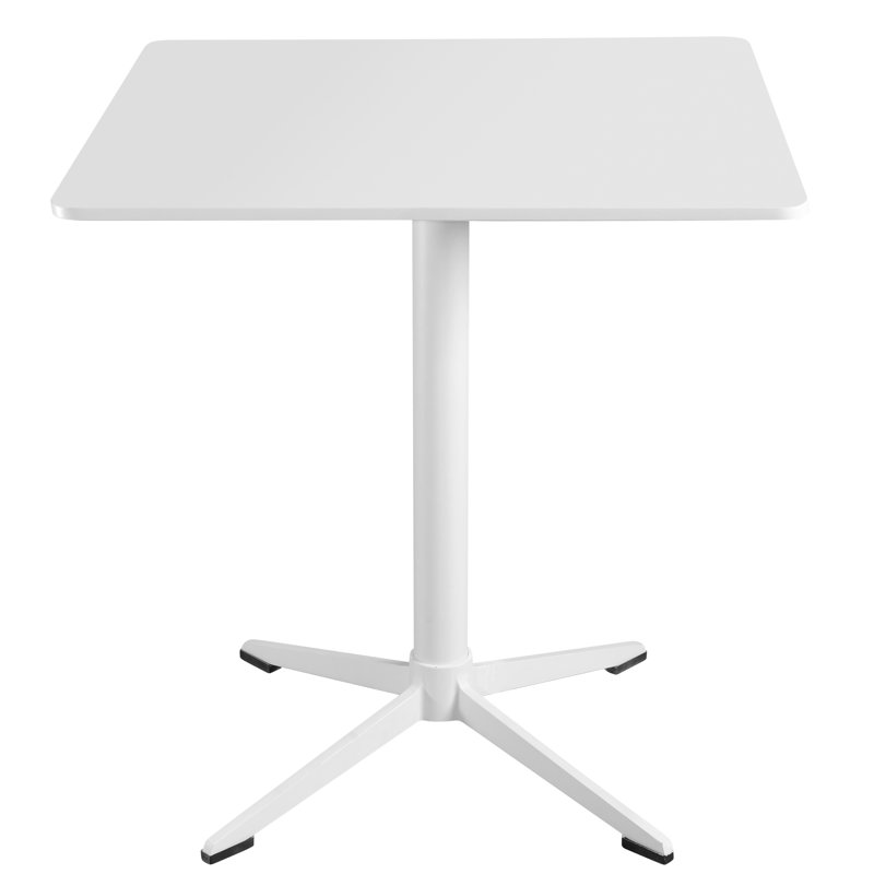 Table de salle à manger 27,56 "piédestal, Blanc