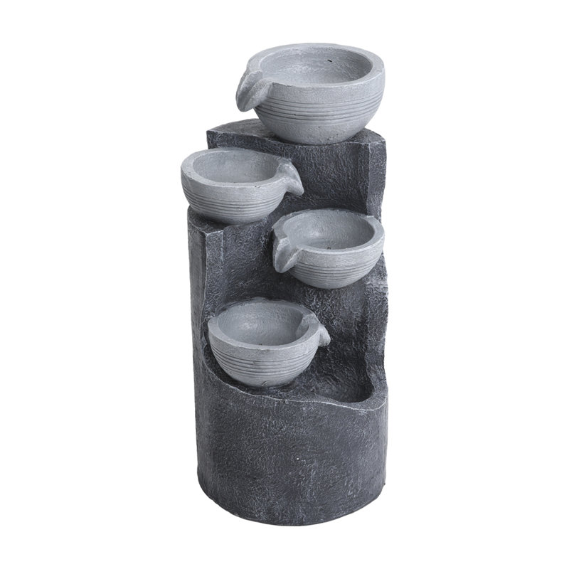 Weather Resistant Fountain with Light
