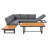 Wicker 6 - Person Garden Lounge Set with Cushions