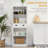 61"H Freestanding Kitchen Pantry