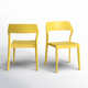 Farrah Outdoor Stacking Dining Side Chair