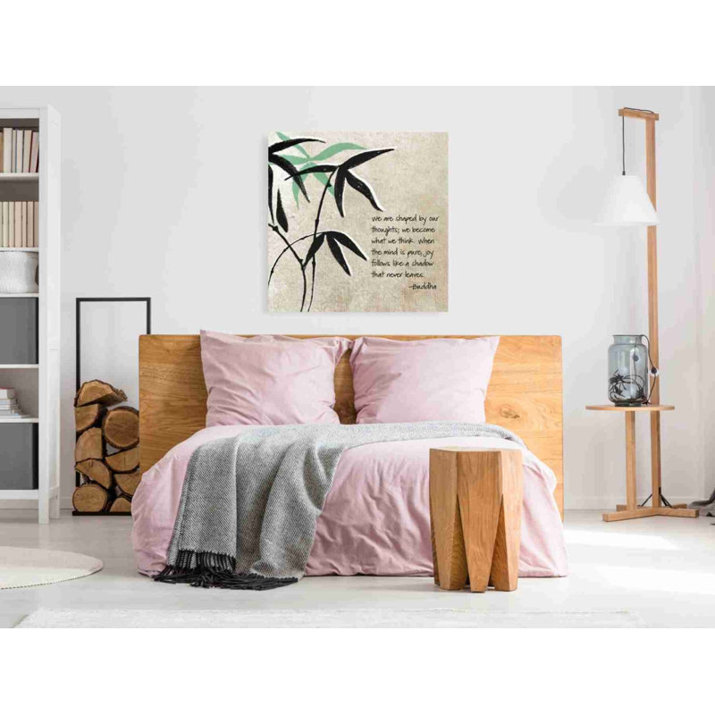 «Joy Follows» par Linda Woods, art mural sur toile, H 37 po x l 37 po x P 1,5 po